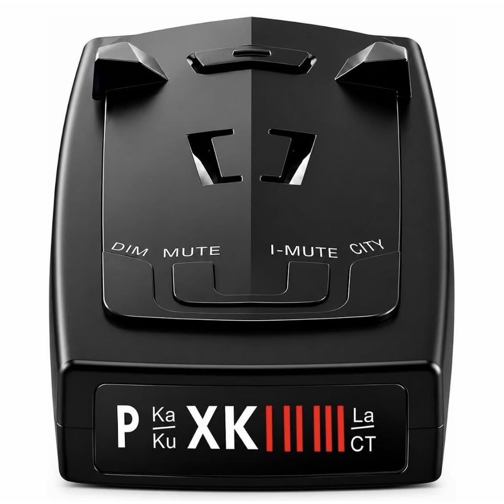 Radar Laser Detector 1100Y Long Range X K Ka Ku CT Voice Alert City Mode Black